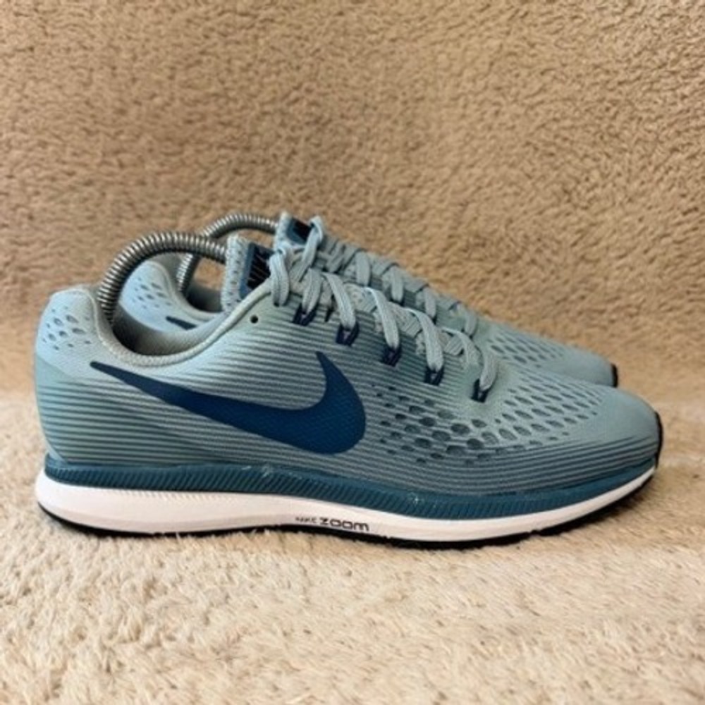 Nike Air Zoom Pegasus 34 Womens Running Shoes Blue 880560-408 Size 9